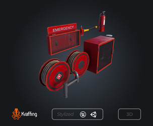 Emergency Fire Pack V1 - Safety – Game Ready