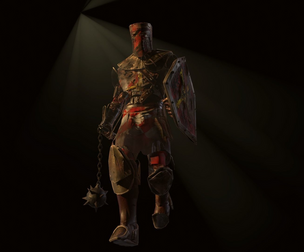 Crusader 3d Model-Game Ready