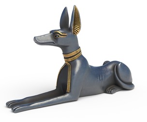 Anubis Statue Dog