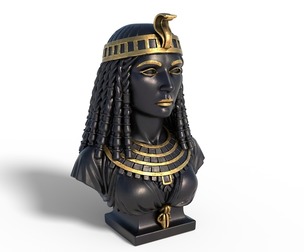 Cleopatra statue