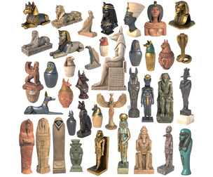 Egypt concept 3d models