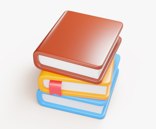 Colorful Book Stack