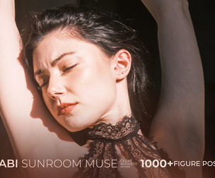 1000+ Female Figure Poses - Gabi Sunroom Muse