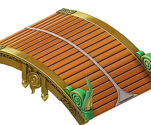 Game Model -Garden - Kunlun Hui Qianmen step