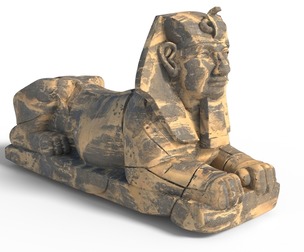 Sphinx statue 2