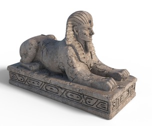 Sphinx statue 3