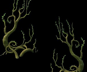 Game Model - Hanging Garden - Cloud Tree 01