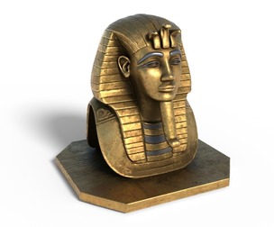Tutankhamun bust