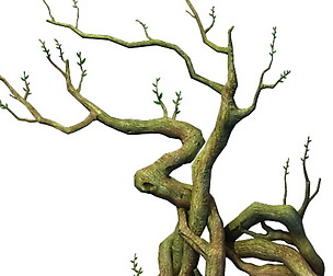 Game Model - Hanging Garden - Cloud Tree 02
