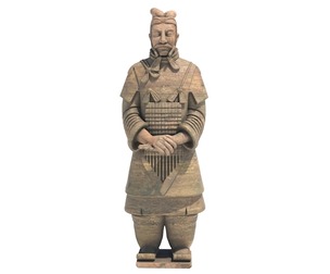 Terracotta warrior statue