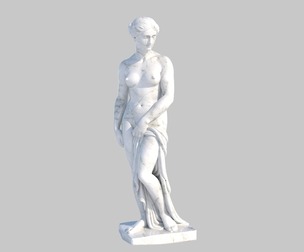 Venus bathing statue