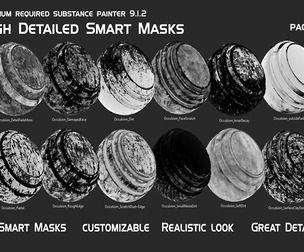 High Detail Smart Masks Pack 2