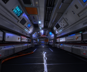 Scifi Modular Room Corridor Laboratory Kit