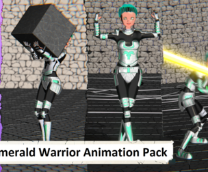 Emerald Warrior Animation Pack