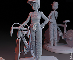 Bulma with Bike 1:12