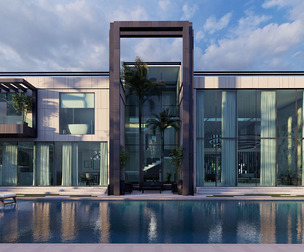 Exterior and Interior Villa Design-3D model