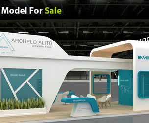 3D Exhibition Booth Model