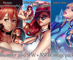November 2019 SFW + NSFW image pack