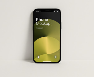 Minimalist Smartphone Mockup PSD Template