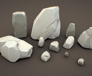 Free Pack - Rocks Stylized