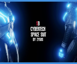 Resident Evil 2 Remake: SB R. SB Cybertech Spacesuit