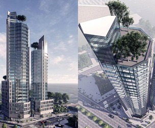 Twin Building-3D model