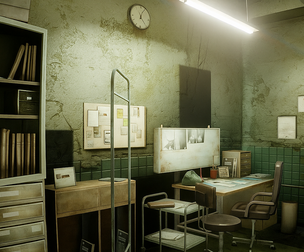 Hospital Room-3D Model