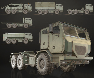 Military Truck V2 - Pack 1