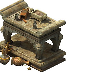 Game model - stone for the table