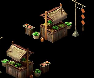 Game Model - Fruit Stall