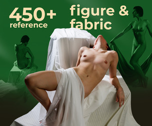 450 + Figure & Fabric – Academic Nude Poses