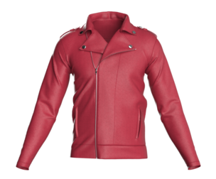 Men Fashion Leather Jacket | Marvelous / Clo3d / obj / fbx