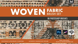 Woven Fabric Brush Set cover