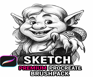 SKETCH - Procreate Brushset