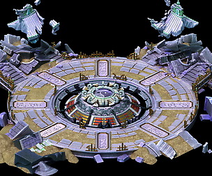 Game Model - Quartet Altar Old Ruins 02
