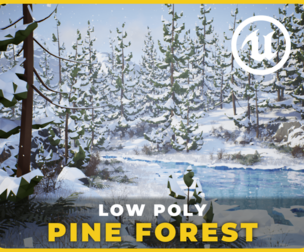 Low Poly: Pine Forest