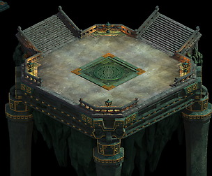 Game Model - Four Saints Palace under the design o