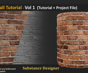 Brick Wall Tutorial - Vol 1 (Tutorial + Project File)