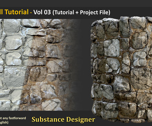 Stone Wall Tutorial – Vol 3 (Tutorial + Project File )