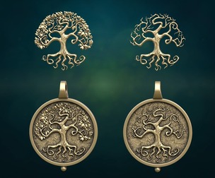 Tree and Pendant
