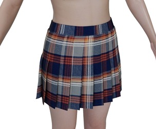 Style3D Pleated Mini Skirt
