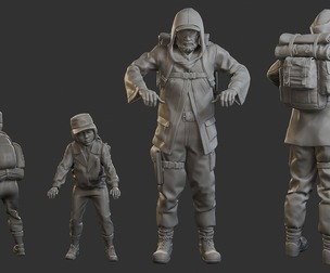 Post-Apocalyptic Male PAM3 001