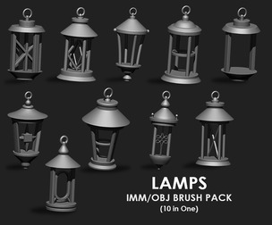 Lamps IMM Brush Pack 10 in One