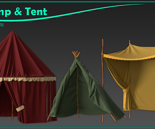 3 camp and tent