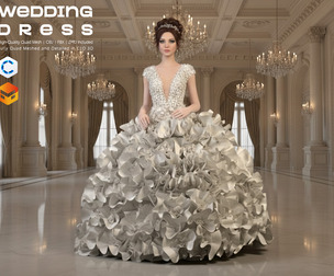 ✨ Wedding Dress - Royal Bloom ✨