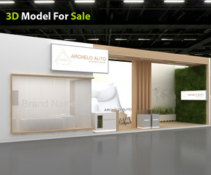 3D Exhibition Booth Model