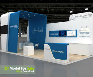 3D Exhibition Stand stall