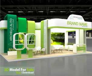 3d booth exhibition