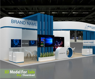 3D Exhibition Booth Design