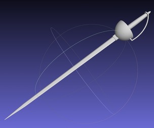 Esdeath Sword Printable Model